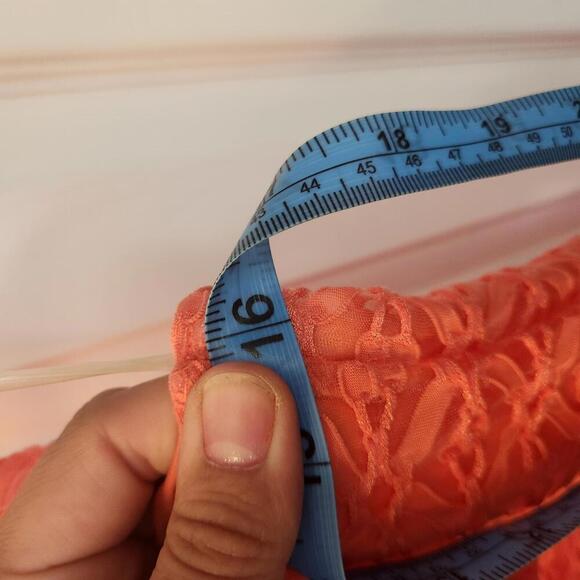 SOCIALITE Women's Coral Lace Dress - Size XS - Picture 5 of 7